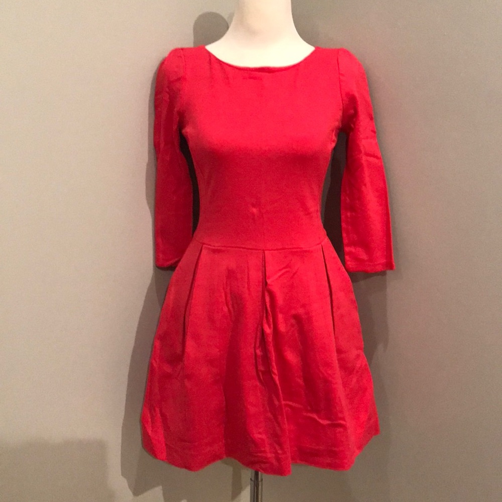 Banana Republic fit and flare pink dress, 2P